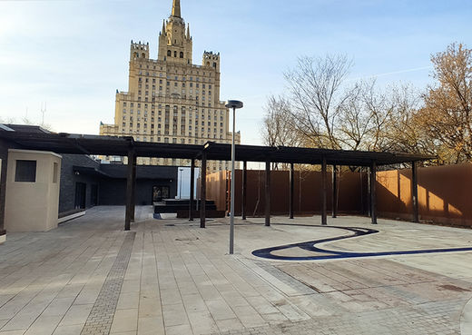 Благоустройство территорий Московского зоопарка